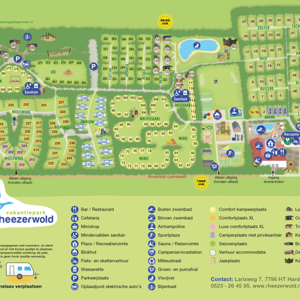 Plattegrond Rheezerwold 2025