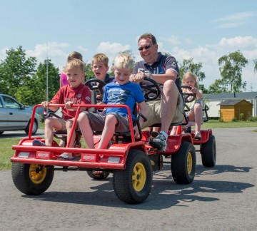 Bicycle, pedal and go-karts